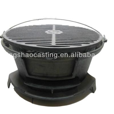 China Easily assembled cast iron BBQ for sale