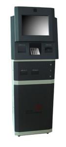 China  A15 Touchscreen payment kiosk for bank management system with PIN pad, card reader,bill c for sale