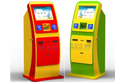 China Capacitive Touch Screen Vending Bill Payment Kiosk With Magnetic Card Reader for sale