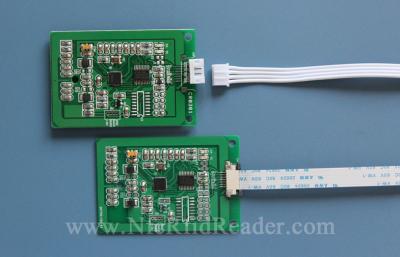 China Mifare 1k / 4k ultralight TYPE A HF RFID Reader Module UART or RS232 CR0381 for sale