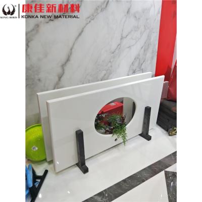 China Factory supplier price luxury quartz stone slab nano crystallized fiberglass stone countertops for sale