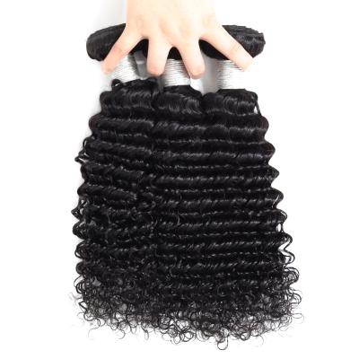 China Best Cheap Affordable Deep Wave Wigs Indian 100% Human Hair Bundles for sale