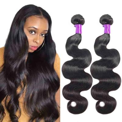 China Body Wave Soft Smooth Thick Shedding Brazilian Virgin 100 Mink Straight Hair Bundles Straight 12A Virgin Hair Unprocessed Sellers for sale