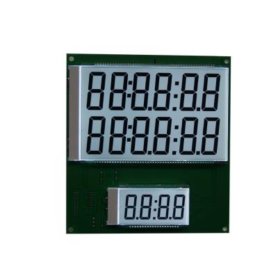 China Size HTN FSTN Black LCD Screen Dispenser Factory Customized Dispenser Monochromatic LCD Screen Module Segment LCD for sale