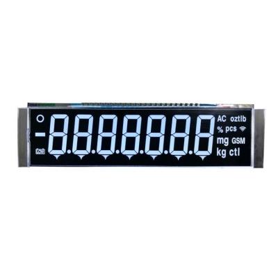 China Factory Customized Size TN HTN FSTN Black VA LCD Screen 7 Segment Scale Va Electronic Transmissive LCD for sale