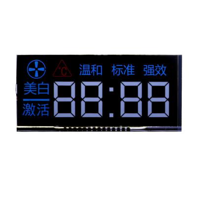 China Industrial Application Custom Size Shape Digital 7 Segment Lcd Display Character Lcd Display For Fuel Dispenser for sale