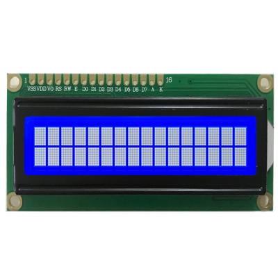 China factory 16*2 inch flexible character 16*2 inch module STN gray LCD character lcd display COB module for sale