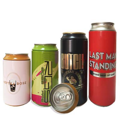 China Personal Care Factory Price Food Grade Cylinder Beer Money Coin Storage Tin Can Beer Shape Towel Underwear Sock T-Shirt Packaging Tin Cans for sale