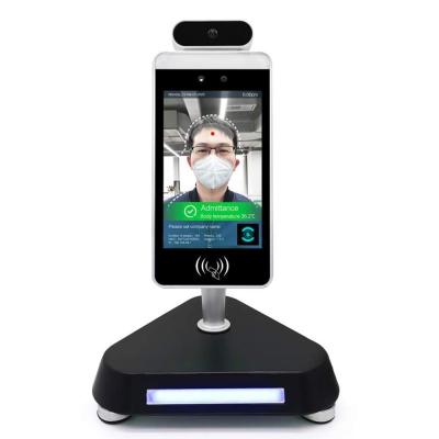 China SYET Fever Alarms Face Recognition Device Body Temperature OEM ODM Multi-language for sale