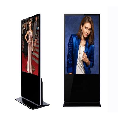 China Multi Screen LCD Advertising Player Indoor Android Floor Standing 55 Inch en venta