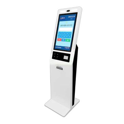 China wholesale internet kiosk with RFID and NFC card reader/interactive kiosk with finger print reader for sale