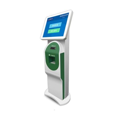 China Custom Automatic Touch Screen Kiosk Floor Standing Self-Service Query en venta