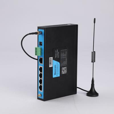 China Dual sim router lte 4g modem 4 ports industrial Ethernet 3g m2m routers 2 sim TR341 for sale