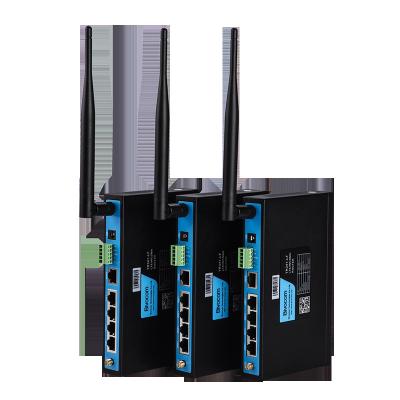 China outdoor multi sim 4g gps wifi router openwrt dual sim lte 4g lte industrial wireless modem router for sale