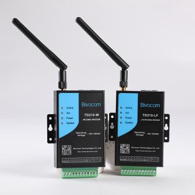 China Industrial remote terminal unit rtu 3g modbus rtu rs485 gprs wireless modem TD210 for sale