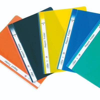 China 100% Eco-friendly PP Flat File Presentation Folder Report Folders For Office Stationery Business Folder for sale