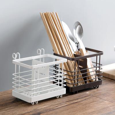 China Wholesale Viable Household Kitchenware Drain Rack Kitchen Accessories Tool Chopsticks Storage Rack for sale