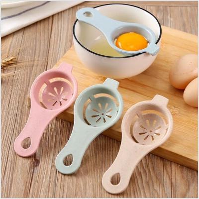 China Sustainable Wholesale Kitchen Supplies Environment Friendly Egg Yolk Separator White Egg Filter for sale