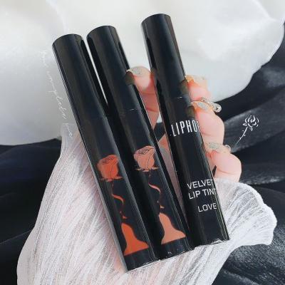 China Long Lasting Luster Matte Misty Lip Gloss Waterproof ODM Non-Stick Cup OEM Lipstick Waterproof Lip Gloss for sale