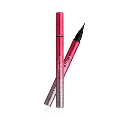 China Long-lasting Waterproof Private Label Eyeliner Smooth Pencil Highly Pigmented Liquid Black Liner Pen For Makeup for sale