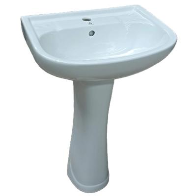 China SAIRI Henan Modern Factory Premium Quality Design Stand Basin with Pedestal for sale