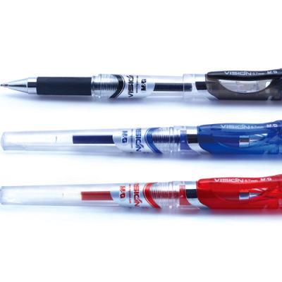 China M&G Natural Stick Textured Black / Red / Blue 0.7mm Non-Slip Grip Gel Pen for sale