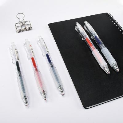 China 2022 Business Normal Promotional Gel Ink Pens Set Custom Logo 12 Piece 0.5 Plastic Gel Pen for sale