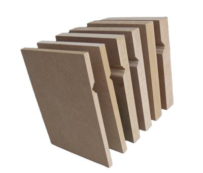 China MDF Moisture Proof Sheet Slatwall Panel 1220x2440x18mm for sale