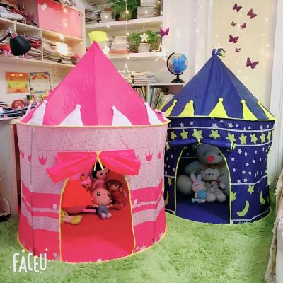 China Sports Princess Castle Entertainment Tent Kids Toy Baby Crawling Kids Castle Tent Kids Castle Play Tent For Kids for sale