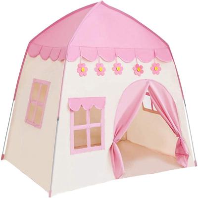 China Sports Toy Beautiful Pink Flowers New Children's Gifts Indoor Outdoor Child Play Tent Toys Children's Play Tent Play House Tent for sale