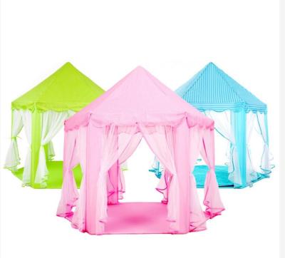 China Easy Foldable Kids Play Tent Wholesale 2022 Colors Princess Castle Kids Play Tent Spacious Multi-Playhouse New For Indoor Outdoor for sale