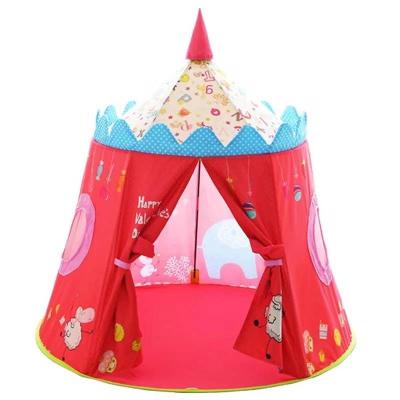 China Good Quality Customized Soft Comfortable Portable Red Kids Boys Girls Teepee Toys Kids Play Tents for sale