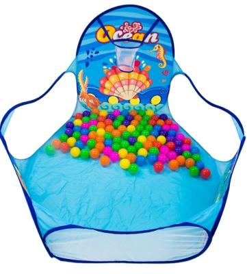 China Indoor Outdoor Baby Pit Pool Kids Pop Up Ball Toy Sports Portable Folding Cartoon Tents With Pool for sale