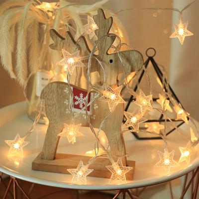 China Holiday Decoration Star Twinkle Decorative Lights For Family Party String Lights Christmas Wedding New Year Led Lights for sale