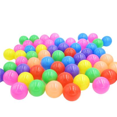 China Sports Toys Multicolor Plastic Soft Wave Pool Ball Pit Balls With Basketball Circle Baby Play House Tent Outdoor Swimming Toys for sale