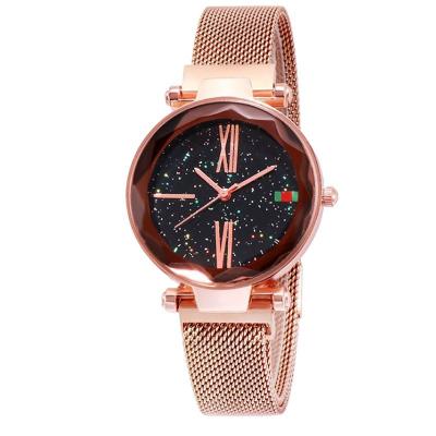 China Hot Selling Sky Alarm Elegance Charming Best Luxury Watch Starry Quartz Ladies Brand Wrist Watch Women Watch for sale