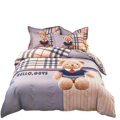 China Nondisposable Cartoon Kids YIGULANG Luxury Bedding Sets Kids Bedding Set Sheet Bedding Fabric For Children for sale