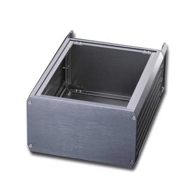 China Outdoor Aluminum Electronic Equipment Profile Extrusion Enclosure Boxes 132*229*270mm for sale