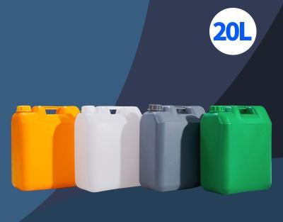 中国 ハンドルの大きい貯蔵容器が付いている HDPE 20L 正方形のプラスチック バケツ 販売のため