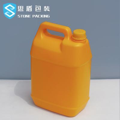 China Kaliber 35mm Chemische Vloeibare 5l-HDPE Plastic Lekvrije Container Te koop