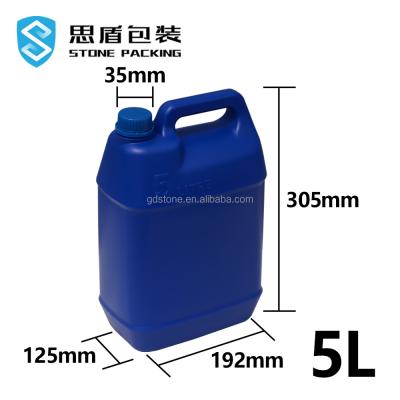 China 35mm wasserundurchlässiges 5L 1 Gallonen-chemische Behälter wasserundurchlässig zu verkaufen