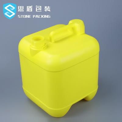 Chine Récipient en plastique de HDPE de jaune du calibre 39mm 360*300*410mm à vendre