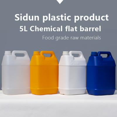 China Elektronische Chemische producten Plastic Fles met Handvat 5L Plastic Jerry Can Leakproof Te koop