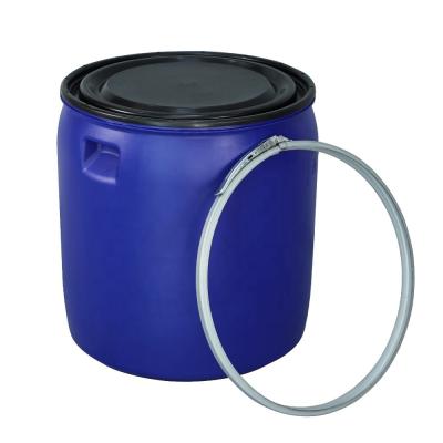 China 970mm Plastic Chemical Containers 150KG/L HDPE Blue Plastic Barrels for sale