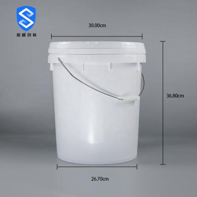 Chine SIDUN peignent le seau de 5 gallons avec anti-rétrécissement blanc de couvercle à vendre