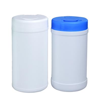 Chine Tambour à couvercle serti mat de HDPE du récipient en plastique de HDPE 750ML à vendre