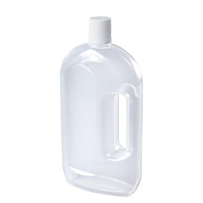 China Translucent 1.2L Plastic Bottle With Handle for sale