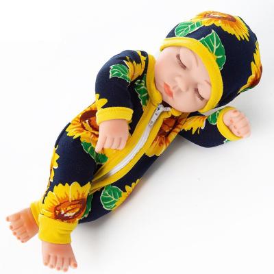 China Toy Simulation Doll soft 10 inch silicone reborn baby doll, non-toxic and tasteless reborn - handmade doll, wholesale reborn baby doll for sale