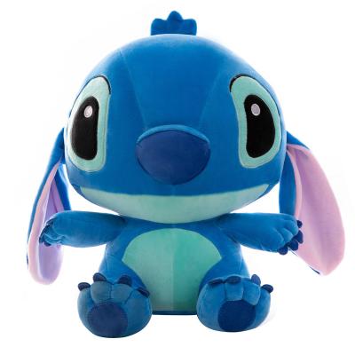 China Cute Cartoon Promotion Stuffed Plush Soft Toy Stitch Manufacturer Custom Logo Plushie Stitch Doll Mascot for sale