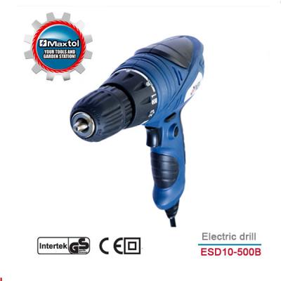 China Steel / Woodworking ESD10-500B 380W 10mm Mini Electric Drill for sale